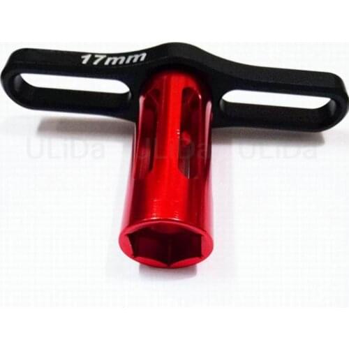Aluminum Professional Grade Hex Socket Wrench for 17mm Hex Wheel Nut Rc Car