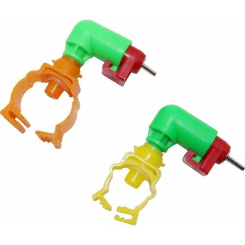 50 Pcs Poultry farming Tube diameter 25mm 20mm Quail Pigeon Automatic Chicken Nipple Drinker Farm Equipment