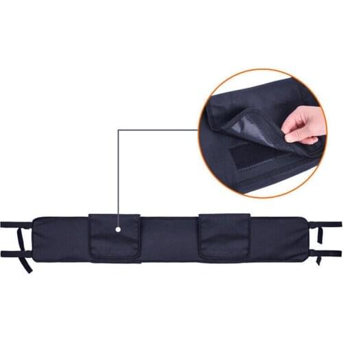 Car ATV SUV Vehicle Roof Luggage Seat Upper Support Storage Pack Rack Back Bag