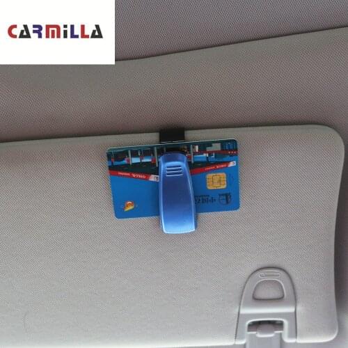 Car Accessories Auto Sun Visor Glasses Holder Case Sunglasses Clip for Fiat Panda Bravo Punto Linea Croma 500 595
