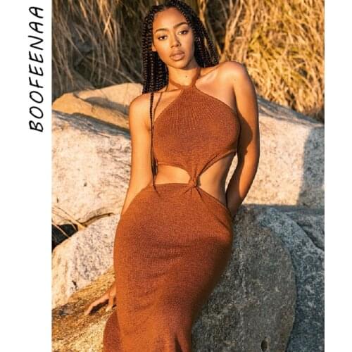 Женские пляжные сарафаны BOOFEENAA China At AliExpress