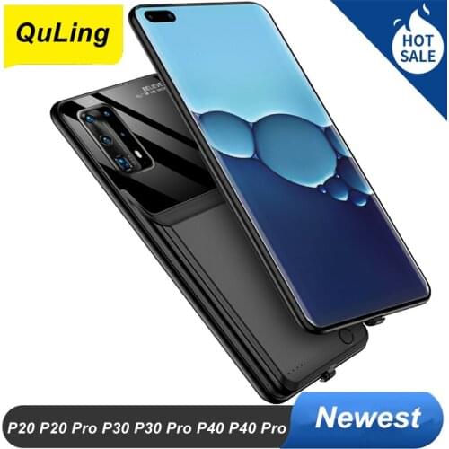 10000 Mah Battery Charger Case For Huawei P10 Plus P20 P20 Pro P30 P30 Pro P40 P40 Pro Phone Smart Power Case Bank Charger Cases