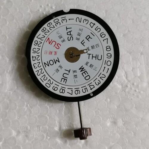 Dual Calendar 517 Quartz Movement Watch Replacement Parts for Swiss RONDA