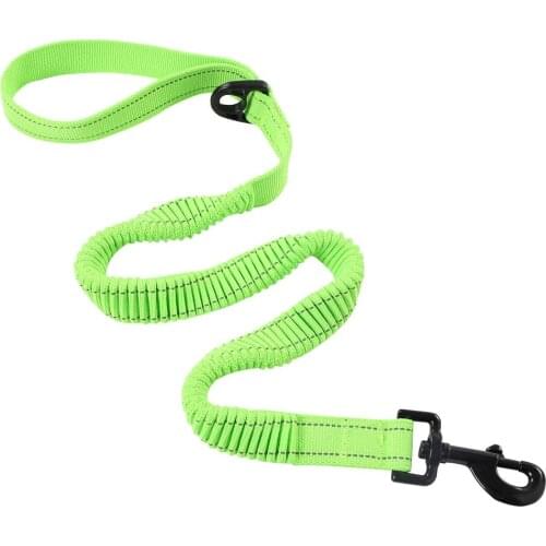 Bungee Rope Dog Leash, Stretch to 1.7-2.5 Foot, Safety and Comfortable Training Lead for Dogs