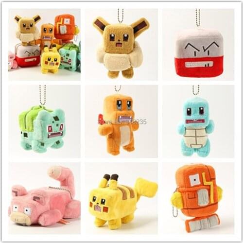 8 Styles Plush PM Que Slo Mag Ele 6-13CM Toys Retail