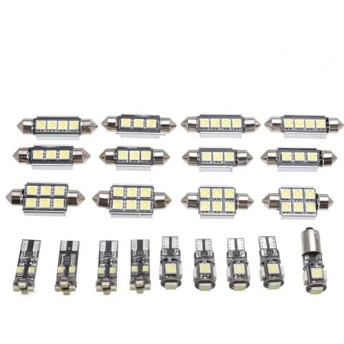 21PCS LED lamp combination suitable for X5 EM5 E60 E61 cars 2004-2010