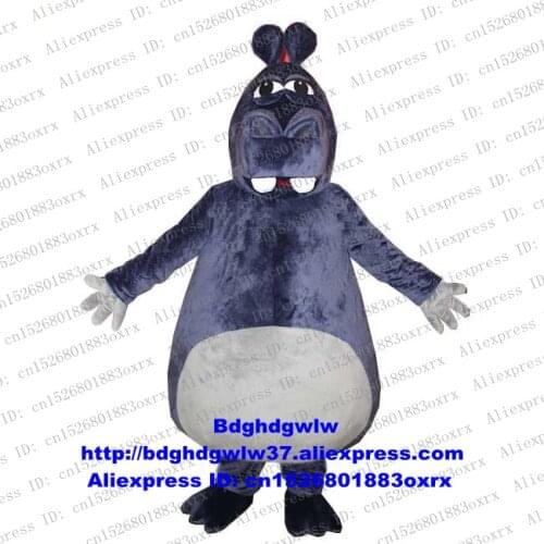 Hippo River Horse Hippopotamus Madagascar Gloria Mascot Costume Cartoon Character Merchandise Street Image Publicity zx2588