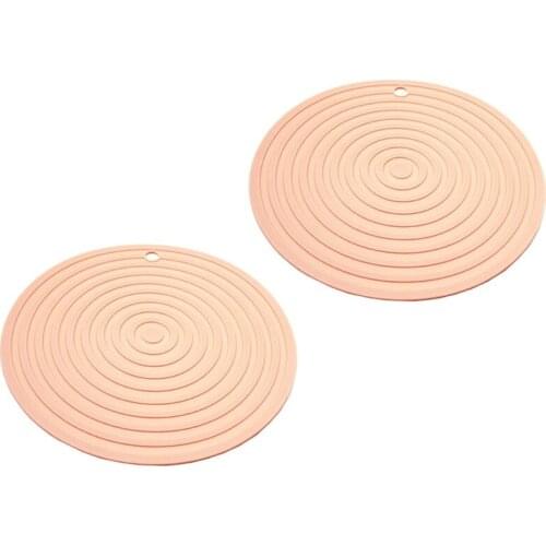 Pet Food Mat for Dog and Cat Placemat 2 Pcs, Mat for Prevent Food and Water Overflow, Suitable for Medium Pet