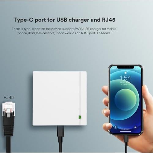 802.11ax WIFI6 Enterprise Embedded Wireless Access Point Router Smart Hotel Home WiFi Coverage Type-c to Gigabit Lan In Wall AP