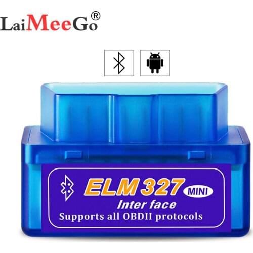 Newest ELM327 Bluetooth V1.5/V2.1 Mini Elm327 OBD2 Scanner Adapter OBDII Car Diagnostic Code Reader For Android Windows Symbian