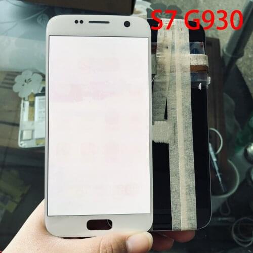 Original G930F Display For Samsung Galaxy S7 G930F LCD 5.1" S7 SM-G930F Display LCD Touch Screen Parts burn-shadow
