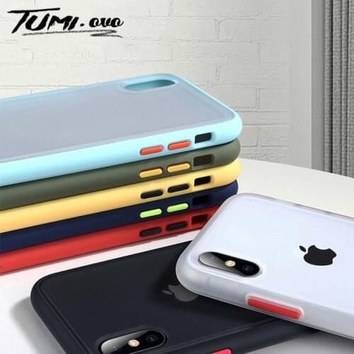 Shockproof Armor Case For Xiaomi Mi CC9e Mi A3 Mi 9T Mi 9 Pro Lite Mi 8 Mi 6 Redmi K20 8A 7A Note 7 8 Pro Matte Translucent Case