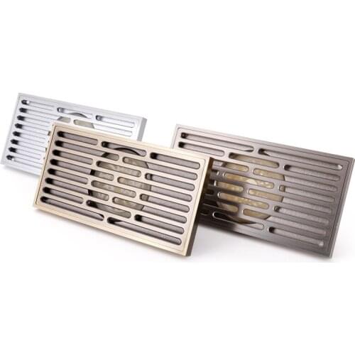 20*10CM Euro Antique Brass Art Carved Floor Drain Cover Shower Waste Drainer Bathroom Bath Accessories Strainer