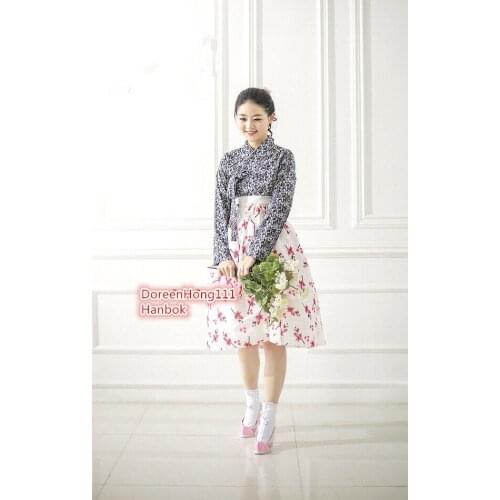 Modern hanbok Fushion Hanbok Korean Traditional Hanbok Dress Modernized hanbok