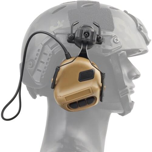 Tactical Headset Helmet-Type Game Headphone Fifth Generation Chip Headset Removable Design For Hunting Tactical Games
