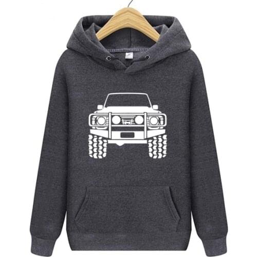 Spring Nissan Hoodies Mens Car Hooded PATROL Nissan offroad 4x4 Y60 1 Y61 Sweatshirts Men Cotton Women Car Jacket Streetwear