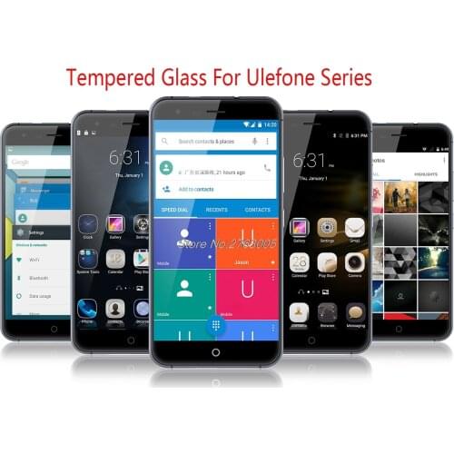 2pcs Tempered Glass for Ulefone Be Pure Lite Metal Lite Be Pure Paris X Screen Protector Film Protective Screen Cover