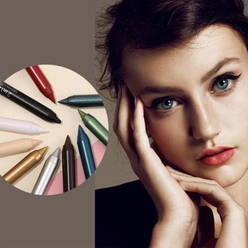 1pcs Multiple Colour Gel Eyeliner Pen Water Proof Sweat Proof Suitable For All Skin Types Easy To Carry Matte Exquisite Eyliner