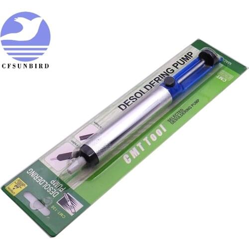 1pc Hand Set Suction Tin Solder Suckers Desoldering Gun Soldering Iron Pen Hand Tools Sucker Desoldering Pump Tool Removal Tool