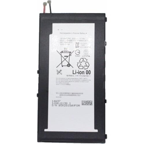 10pcs /lot 4500mAh LIS1569ERPC Replacement Battery For Sony Xperia Tablet Z3 Compact SGP611 SGP612 SGP621 Batteries