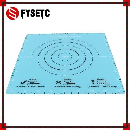 180x180mm Frosted Hot Bed Sticker Heatedbed Surface Sticker Build Sheet Build Plate For SOOWAY SW-200 Mini S200 3D Printer