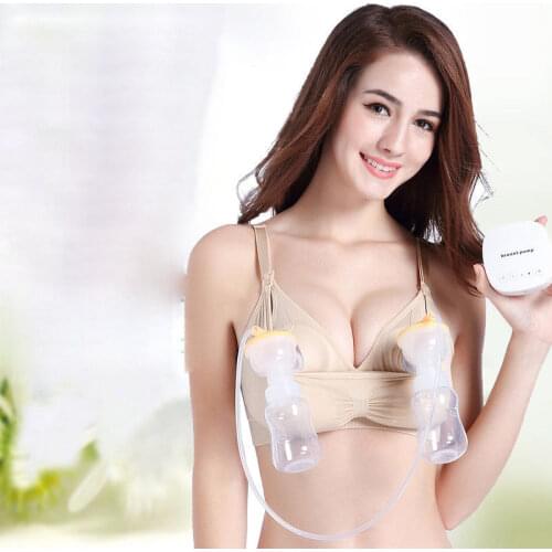Hands-free Breastpump Nursing Bra Pregnant Pumping Feeding Pregnant Women Ladies Underwear Maternity Breastfeeding Nursing Bras