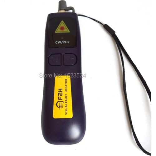 Grandway 650nm 30mw 15km Mini Red Source Fiber Checker VLS-8-30 Fiber Optic Visual Fault Locator Cable Tester