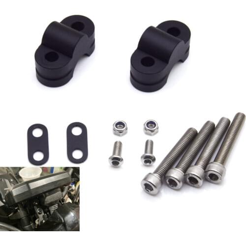 Bike GP fits Kawasaki Z900 2020-oN handlebar risers Height up Adapters aluminum alloy black