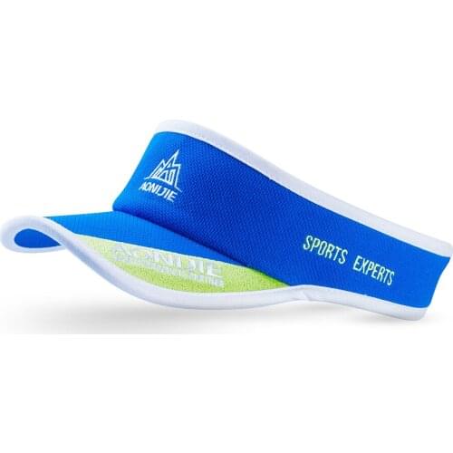 Summer Sun Visor Cap Hat Sports Beach Golf Fishing Marathon with Adjustable Strap Anti UV Quick Dry Lightweight