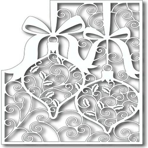 Ornaments Panel Metal Cutting Dies New Diy Emboss Stencil Scrapbooking Dies For Card Making 2021
