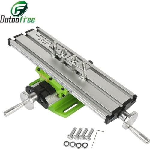 Miniature precision multifunction Worktable Milling Working Table Milling Machine Bench drill Vise Fixture worktable X Y-axis