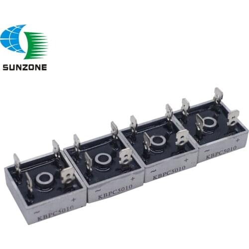 4PCS KBPC5010 Bridge Rectifier 50A 1000V