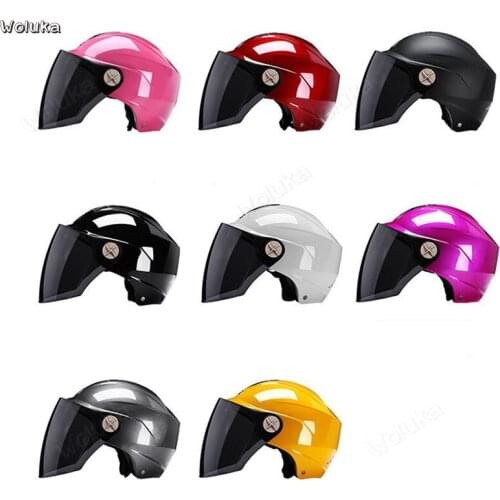 Motorcycle helmet summer sun protection UV portable helmet Unisex sunscreen summer helmet CD50 Q02