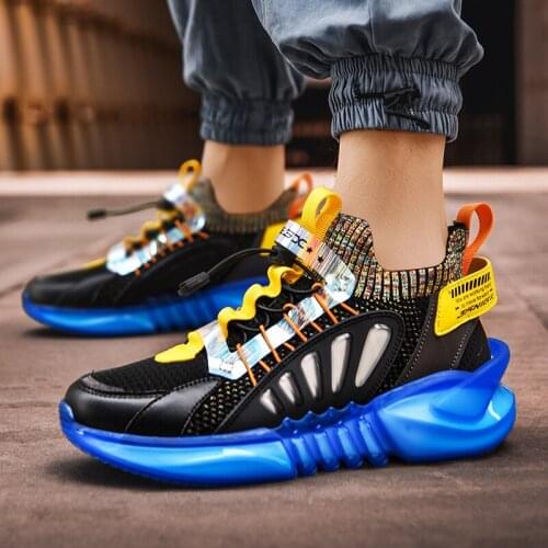 High Quality Fashion Men Shoes 2021 Summer New Mens Casual Sneakers Lightweight Chunky Sneakers Mans Street Style Footwear