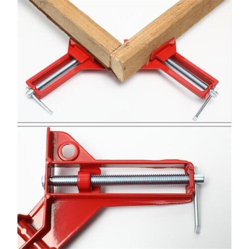 New 36 pcs/lot Rugged 90 Degree Right Angle Clamp DIY Corner Clamps Quick Fixed Fishtank Glass Wood Picture Frame Woodwork