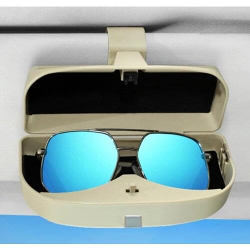 New Car Sunglasses Holder Glasses Case Box for Cadillac ATS BLS CTS XT4 XT5 ATSL XTS STS SRX Escalade