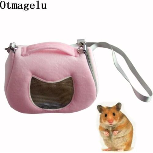 New Outdoor Small Pet Carriers Hamster Travel Carrying Bag Breathable Net Yarn Portable Pet Bag Small Animal Cave Pet Tunnel