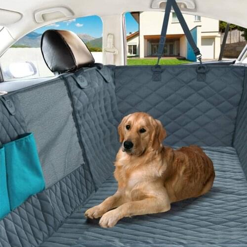 Pet Travel Dog Carrier Car Seat Cover Waterproof Pet Travel Dog Carrier Car Trunk Protector Mattress Car Hammock Carrier