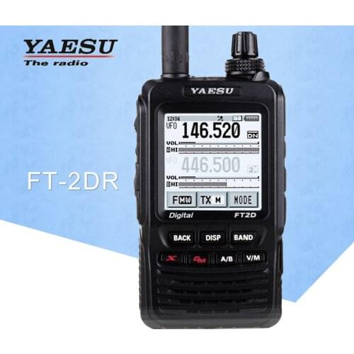 General Walkie Talkie for FT2DR Dual-Band 140-174/420-470 MHz FM Ham Two Way Radio Transceiver Yaesu FT2DR Walkie Talkie