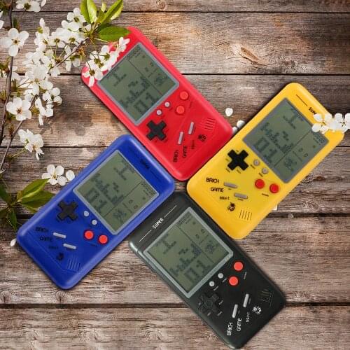 Retro Handheld Game Players Tetris Classic Childhood Game Electronic Games Toys Game Console Riddle Educational Toys For Child