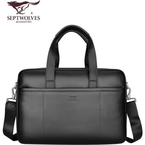 Septwolves Men's Briefcases