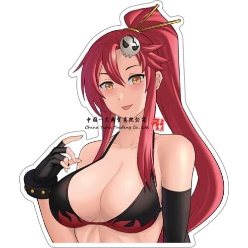 Tengen Toppa Gurren Lagann Yoko Littner Anime Decal Sticker For Car Truck Caravana