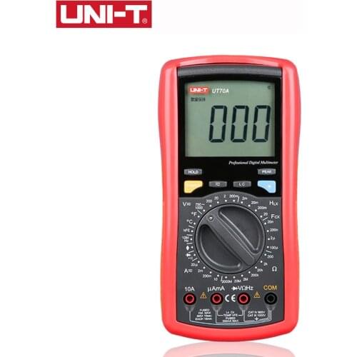UT70A 200mV/2V/20V/200V/1000V digital clamp analog multifunction multimeter