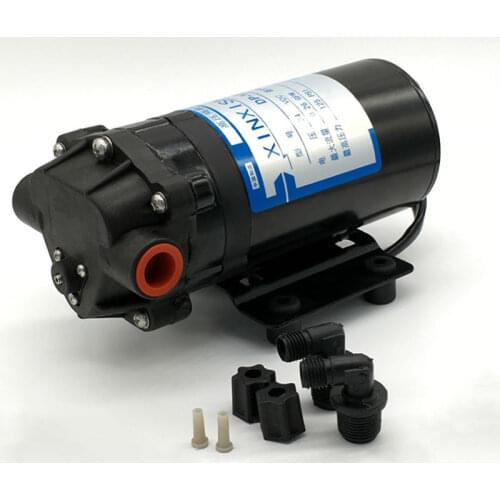 Micro Diaphragm Vacuum Water Pump DP-125 DC 24V use for Spray Equipment Reciprocating Car Washing Garden Irrigation CE Approved