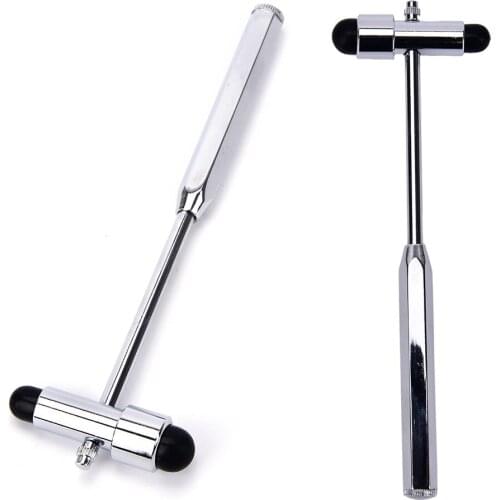 1PCS Multifunctional Neurological Buck Hammer Percussor Diagnostic Reflex Dual Head Percussion Hammer Medical Tool Kit
