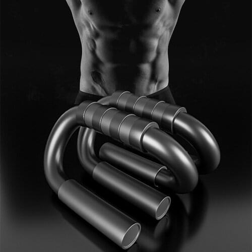 2pcs New S-shaped Push-up Rack Sports Training Home Gym Exercise Bracket Arm Chest Muscle Fitness Equipment Bodybuilding Workout