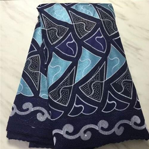 2021 New Arrival African Lace Fabric Embroidery Swiss Voile Lace In Switzerland High Quality Dubai Cotton M4878