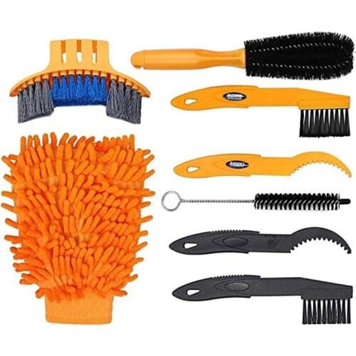 Bicycle Accessories Mountain Bike Bicycle Chain Cleaner Scrubber Brushes Wash Tool Set Cycling Cleaning Kit Bicycle Repair Tools