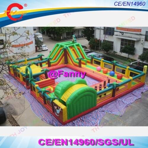20x15m large bouncy castle jumping castle inflatable amusement park giant inflatable funcity inflatable playground combos