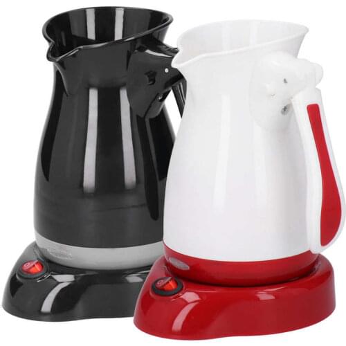 Household Mini Portable Electric Coffee Maker Pot Kettle with Non-Slip Base EU Plug 220-240V Electric Coffee Pot